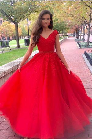 Charming A-Line Appliques V-Neck Prom Dresses,Long Prom Dresses,Green Prom Dresses, Evening Dress Prom Gowns, Formal Women Dress,Prom Dress,C667