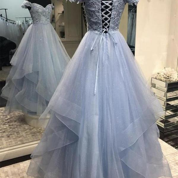 Elegant Off The Shoulder A-Line Prom Dresses,Long Prom Dresses,Green Prom Dresses, Evening Dress Prom Gowns, Formal Women Dress,Prom Dress C1083